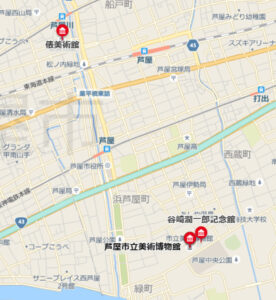 芦屋カルチャー散歩MAP